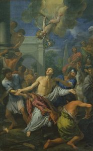 Das Treffen zwischen St. Antonius und St. Paulus von Bicci di Lorenzo