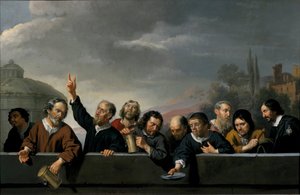 Porträts der Bewohner des Sint-Jobsgasthuis in Utrecht, 1630-1635 von Bijlert