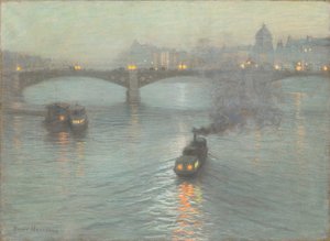 Abend an der Seine
