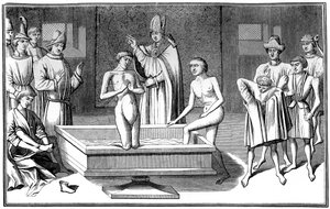 Taufe, 15. Jahrhundert von Bisson and Cottard
