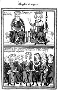 Der Kongress von Wartburg, 15. Jahrhundert von Bisson and Cottard