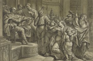 Eponina bittet Vespasian um Gnade für Sabinus von Blaise Nicolas Lesueur