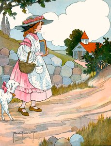 Mary hatte ein kleines Lamm, von Blanche Fisher Wright