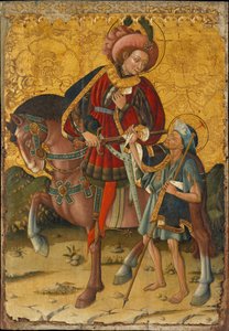 Der heilige Martin von Tours (oder der Barmherzige)