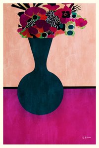 Moderne Blumenvase