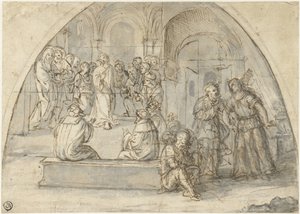 Zwölfjähriger Christus im Tempel und die Befreiung des Petrus