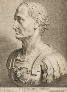 Julius Caesar, ewiger Diktator, aus Zwölf berühmte griechische und römische Männer, ca. 1633