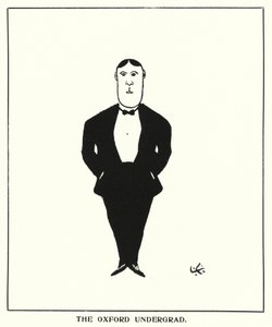 Oxford Quips: Der Oxford-Student (Lithografie)