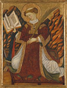 Heiliger Laurentius von Rom (um 210-258) von Bonanat Zaortiga