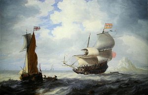 Eine Marine von Bonaventura Peeters