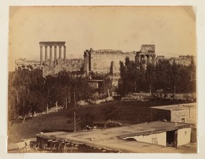 Balbek: Ansicht der Akropolis