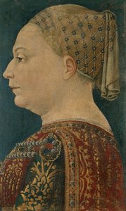 Porträt von Bianca Maria Visconti