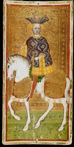Ritter der Kelche. Tarotkarte, 1441-1444