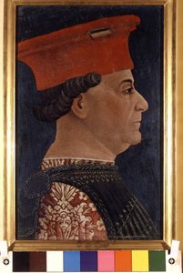 Porträt von Francesco Sforza (1401-1466)