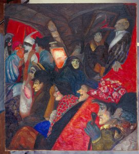 Cabaret Black Cat in Paris von Boris Dmitrievich Grigoriev