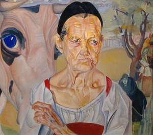 Milchmädchen aus dem Zyklus Les visages de Russie von Boris Dmitrievich Grigoriev