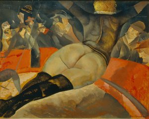 Im Zirkus, ca. 1908 von Boris Dmitrievich Grigoriev