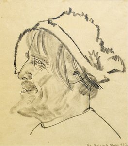 Konstantin Stanislavsky als Satin im Stück Die Niederungen von M. Gorki, 1922