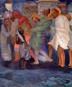 Opiumraucher im Osten, 1910er Jahre von Boris Dmitrievich Grigoriev