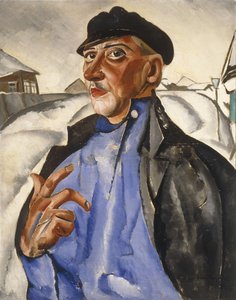 Porträt von Vaska Pepel (die Unterwelt) von Boris Dmitrievich Grigoriev