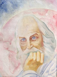 Porträt von Walt Whitman, 1918