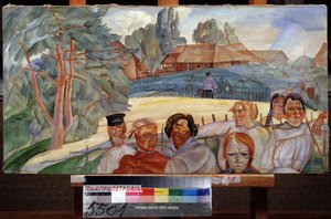 Russland. Aus der Serie Die Gesichter Russlands von Boris Dmitrievich Grigoriev