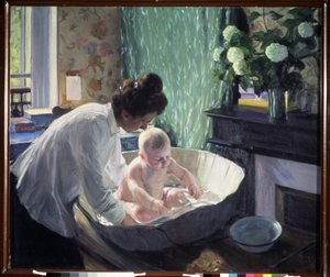 Der Morgen von Boris Mikhailovich Kustodiev