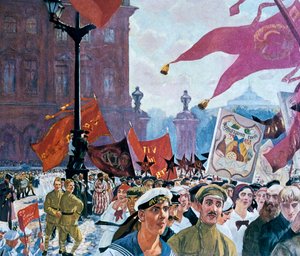 Feierlichkeiten zur Eröffnung des zweiten Kongresses der Komintern, 1921