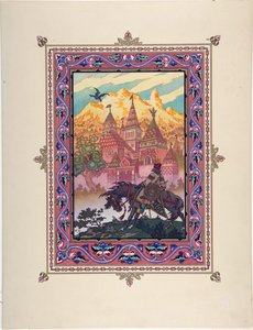 Illustration zum Märchen Marya Morevna