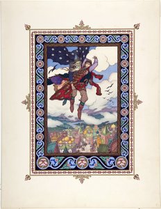 Illustration für das Märchen Maria Morevna