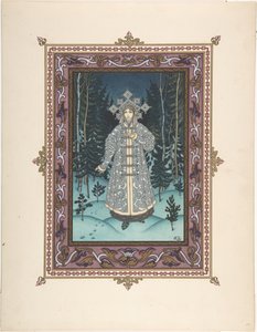 Illustration für das Märchen Snegurochka, um 1925