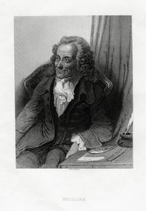 Voltaire, französischer Aufklärer, Essayist, Deist und Philosoph, 1884