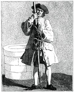 Ein Brunnenreiniger, 1737-1742