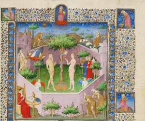 Die Geschichte von Adam und Eva von Boucicaut Master