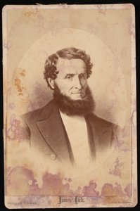 Porträt von James Lick 1796-1876, vor 1876 von Bradley and Rulofson