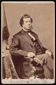 Porträt von Hamilton Fish 1808-1893, vor 1893 von Brady