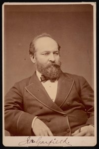 Porträt von James Abram Garfield, 1831-1881, vor 1876