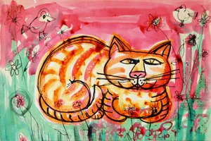 Katze von Brenda Brin Booker