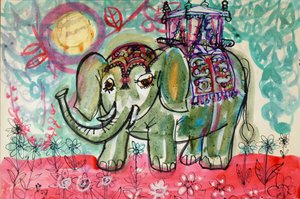 Elefant von Brenda Brin Booker