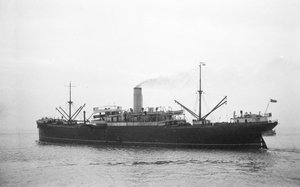 Opawa (1906) unterwegs vor Avonmouth von Brigadier L. R. E. Fayle