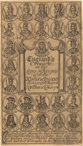 Frontispiz von British 17th Century
