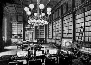 Bibliothek des House of Commons, London, 1890