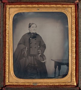 Porträt einer Frau von British Photographer