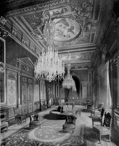 Der Salon der Mercers Hall, Ironmonger Lane, London, 1890 von British Photographer