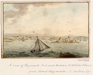 Eine Reihe von Skizzen, Ansichten in Großbritannien, dem Kontinent und Amerika 1772-1778 von British School