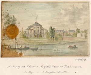 Eine Reihe von Skizzen, Ansichten in Großbritannien, dem Kontinent und Amerika 1772-1778 von British School