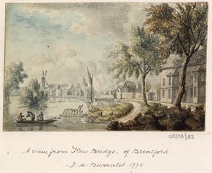 Eine Serie von Skizzen, Ansichten in Großbritannien, dem Kontinent und Amerika 1772-1778 (Aquarell)