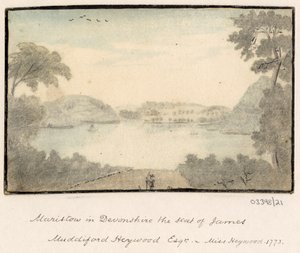 Eine Reihe von Skizzen, Ansichten in Großbritannien, dem Kontinent und Amerika 1772-1778 von British School
