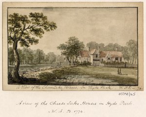 Eine Serie von Skizzen, Ansichten in Großbritannien, dem Kontinent und Amerika 1772-1778 von British School