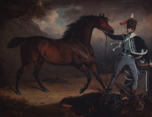 Stiefel und Sattel, ca. 1812